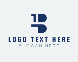 Builder - Builder Blockchain Letter B logo design