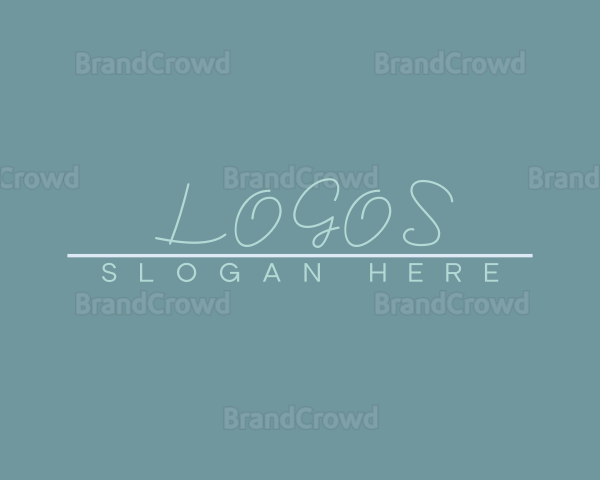 Cosmetics Marketing Brand Logo