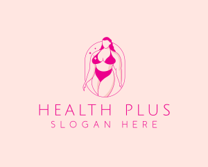 Bikini Woman Body logo design