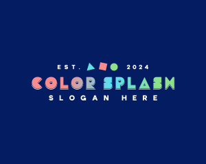 Fun Colorful Brand logo design