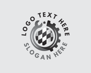 Tool - Industrial Wrench Automotive logo design