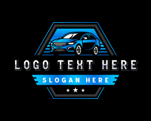 Car - Sedan Garage Mechanical logo design