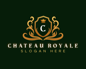 Royal Shield Crest logo design