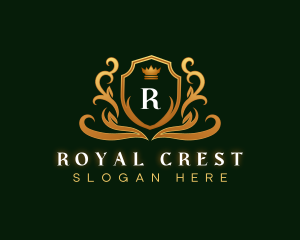 Royal Shield Crest logo design