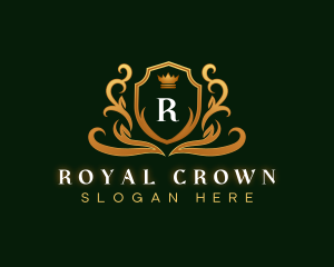 Royal Shield Crest logo design