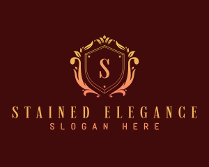 Luxurious Crest Shield logo design