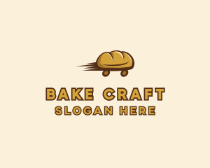 Fresh Bread Delivery  logo design