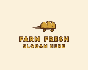 Fresh Bread Delivery  logo design