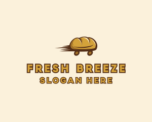 Fresh Bread Delivery  logo design