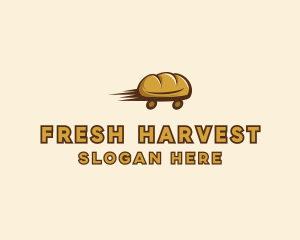 Fresh Bread Delivery  logo design