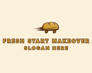 Fresh Bread Delivery  logo design