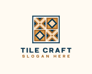 Tiles - Geometric Tiles Flooring logo design