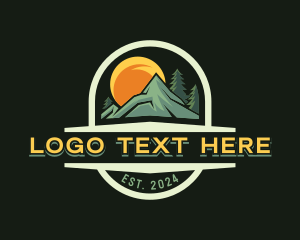 Travel Agency - Mountain Nature Outdoor logo design