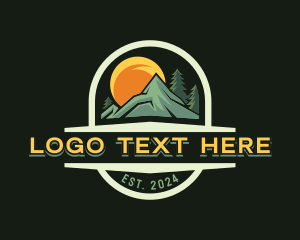 Trip - Mountain Nature Outdoor logo design