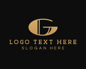 Letter G - Gold Asset Management Finance logo design