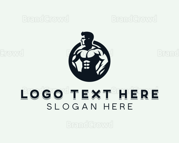 Fitness Exercise Workout Logo