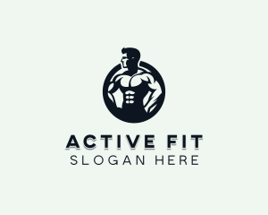 Fit - Fitness Exercise Workout logo design