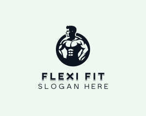 Fitness Exercise Workout  logo design