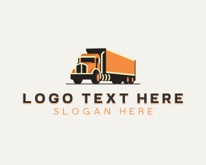 Logistics - Roadie Shipment Trucking logo design