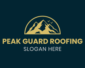 Gold Mountain Horizon logo design