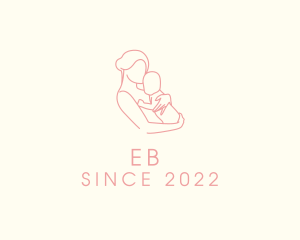 Mother - Maternity Breastfeeding Newborn logo design