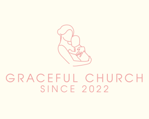 Life - Maternity Breastfeeding Newborn logo design