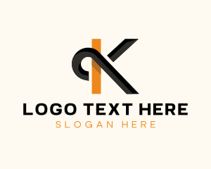 Professional - Modern Marketing Business Letter K logo design