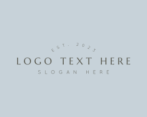 Simple - Simple Luxe Wordmark logo design