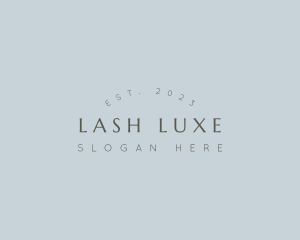 Simple Luxe Business logo design