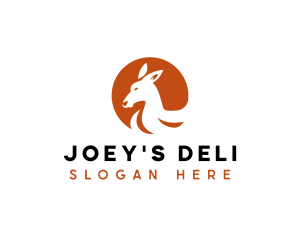 Joey - Animal Wildlife Kangaroo logo design