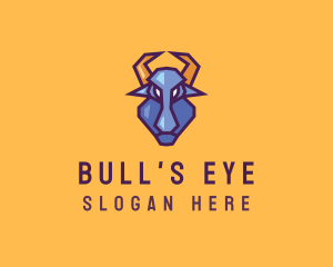 Bull Video Game  logo design