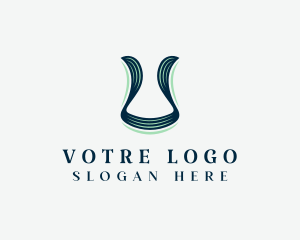 Fashion Styling Ribbon Logo