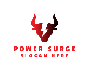 Amperage - Electric Bull Horn logo design