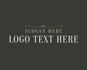 Serif - Elegant Luxury Industry logo design