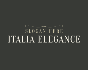 Elegant Luxury Industry logo design