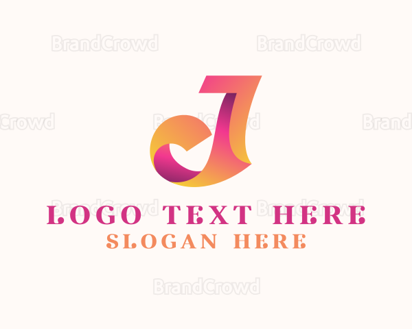 Ribbon Fashion Creative Logo