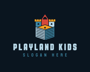 Kids School Kindergarten logo design