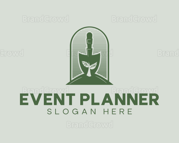 Shovel Planting Yard Logo
