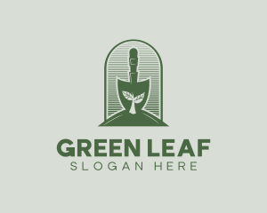 Plant - Shovel Planting Yard logo design