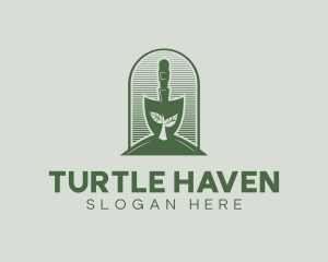 Shovel Planting Yard logo design