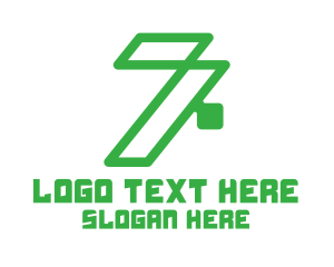 Green Tech Number 7 Logo