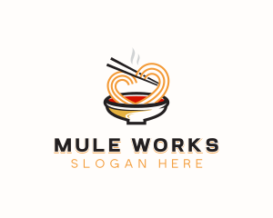 Noodles Cuisine Restaurant Logo