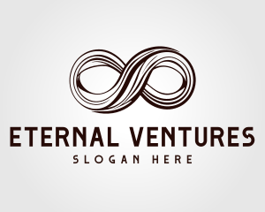 Infinity Loop Swirl logo design