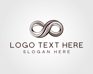 Dynamic - Infinity Loop Swirl logo design