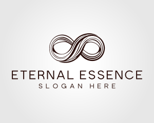 Infinity Loop Swirl logo design