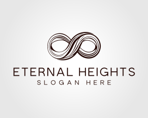 Infinity Loop Swirl logo design