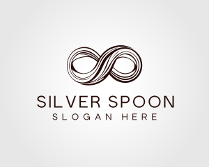 Infinity Loop Swirl logo design