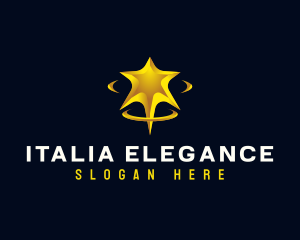 Elegant Astral Star logo design