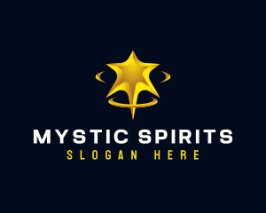 Elegant Astral Star logo design