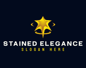 Elegant Astral Star logo design